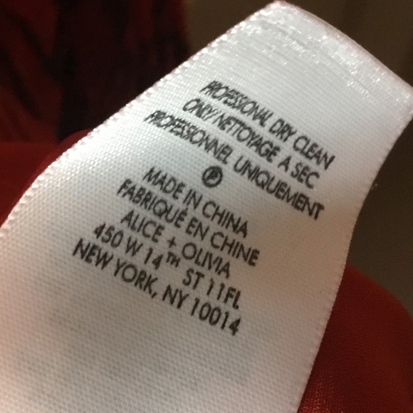 Alice + Olivia Sleeveless Silk Blend Floral Ruffled Dress - 4 - Picture 11 of 11